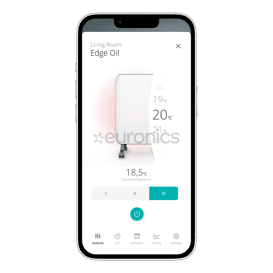 Duux Edge Oil, 2000 W, valge - Õliradiaator