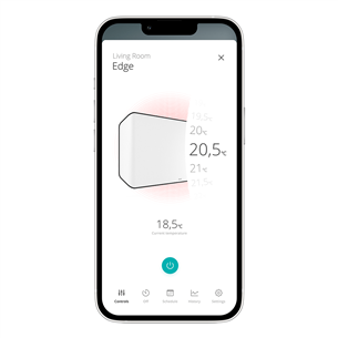 Duux Edge 1500 Smart 1500 Вт, 20 м², белый - Конвектор