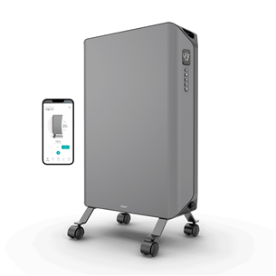 Duux Edge Oil, 2000 Вт, серый - Масляный радиатор DXOH21