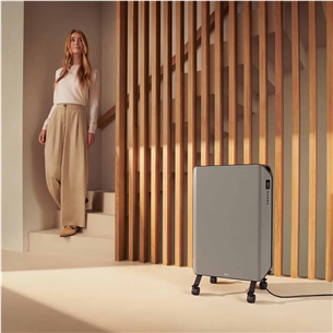 Duux Edge Oil, 2000 Вт, серый - Масляный радиатор