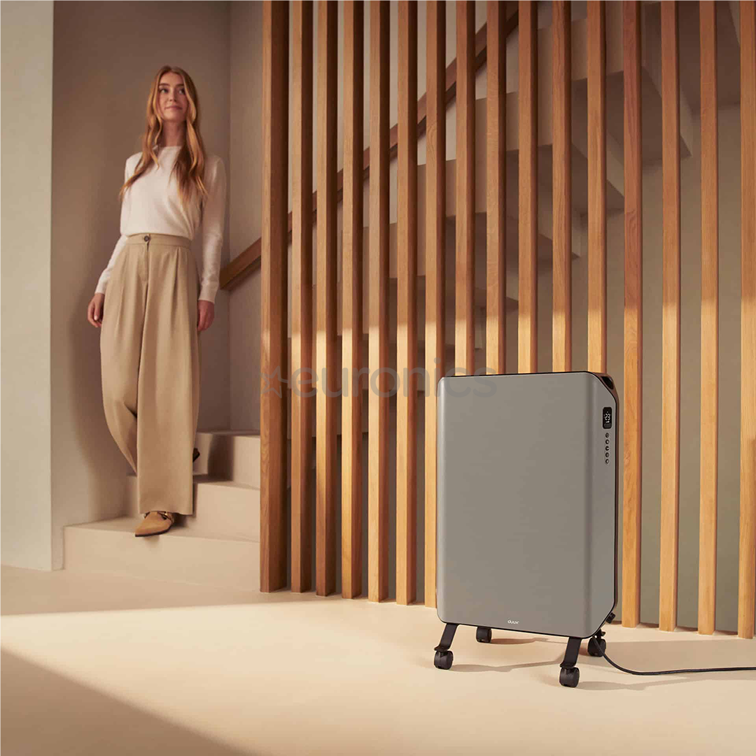 Duux Edge Oil, 2000 Вт, серый - Масляный радиатор