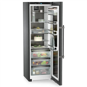 Liebherr Peak BioFresh, 386 L, height 186 cm, black stainless steel - Cooler