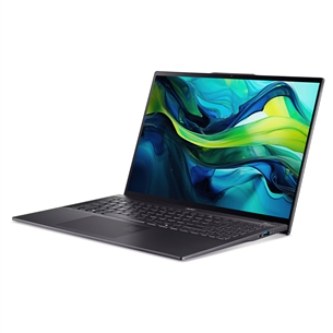 Acer Swift 16 AI OLED, 16'', WQXGA+, OLED, 120 Hz, Ultra 7, 32 GB, 1 TB, ENG, ice black - Notebook