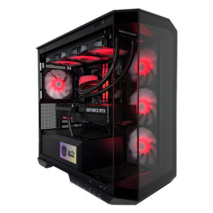 Intop Gaming R9 Aqua, Ryzen 9, 64 GB, 2 TB, RTX 5080, must - Lauaarvuti