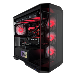 Intop Gaming R9 Aqua, Ryzen 9, 64 GB, 2 TB, RTX 5080, must - Lauaarvuti ER580400