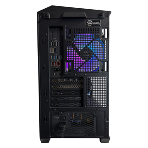 Intop Gaming R9 Aqua, Ryzen 9, 64 GB, 2 TB, RTX 5080, must - Lauaarvuti
