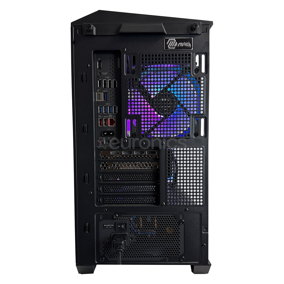 Intop Gaming R9 Aqua, Ryzen 9, 64 GB, 2 TB, RTX 5080, must - Lauaarvuti