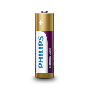 Philips Lithium Ultra, AA, 4 tk - Patarei