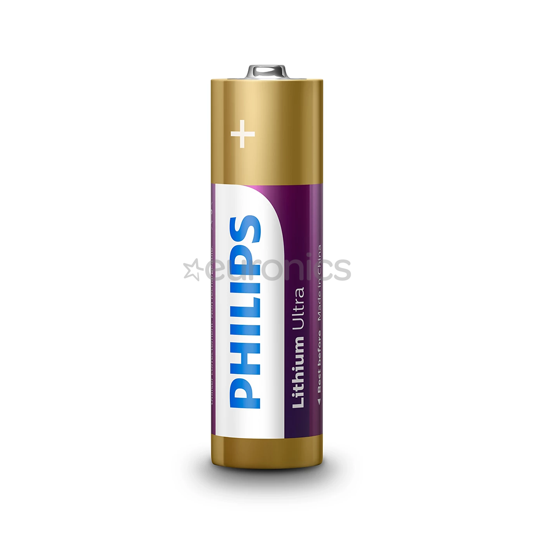 Philips Lithium Ultra, AA, 4 tk - Patarei