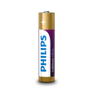 Philips Lithium Ultra, AAA, 4 tk - Patarei