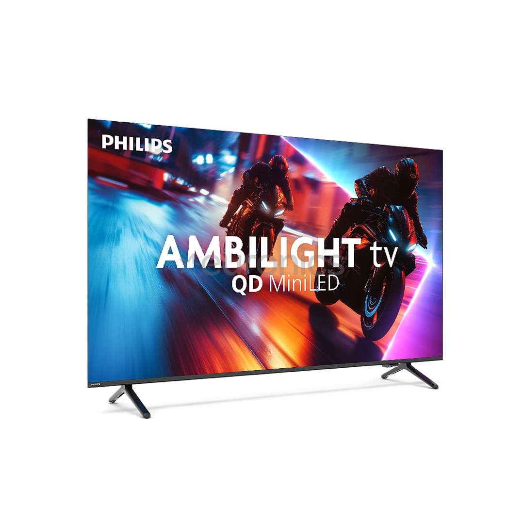 Philips MLED920, 75'', 4K UHD, Mini LED, must - Teler