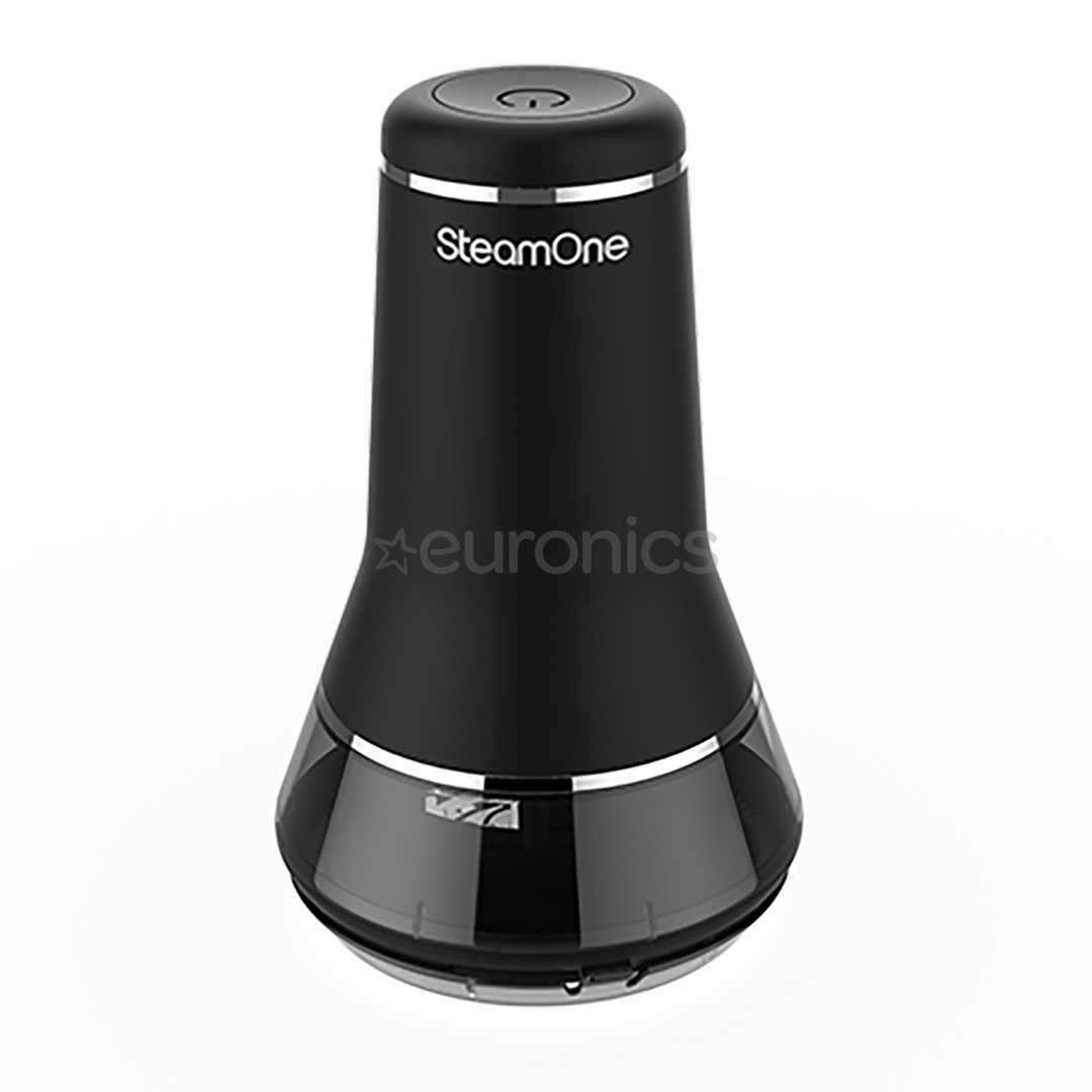 SteamOne, black - Rechargeable lint razor