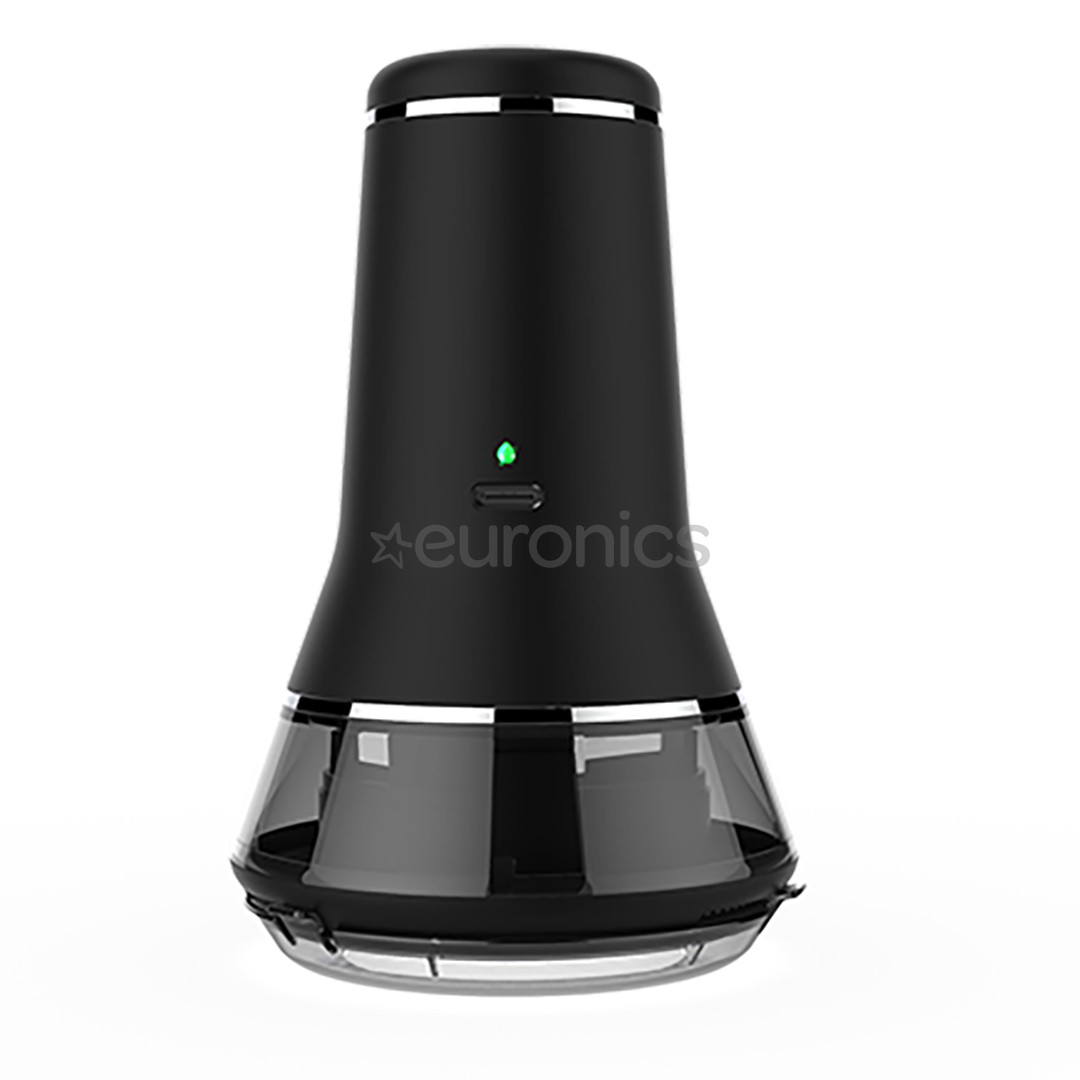 SteamOne, black - Rechargeable lint razor