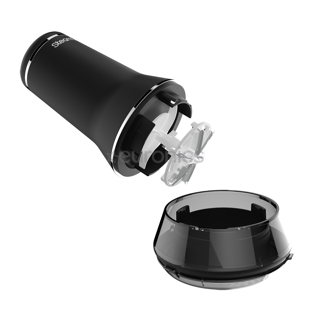 SteamOne, black - Rechargeable lint razor