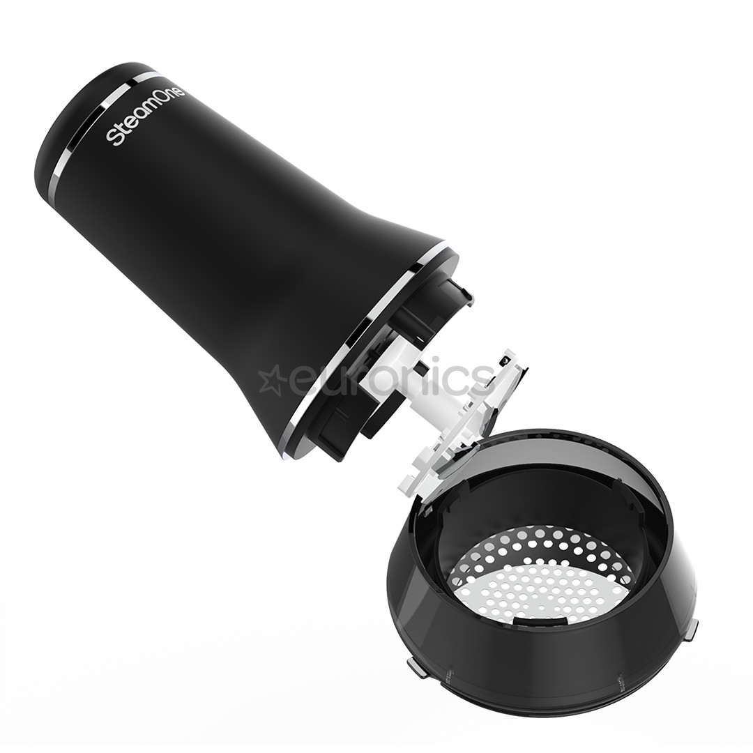 SteamOne, black - Rechargeable lint razor