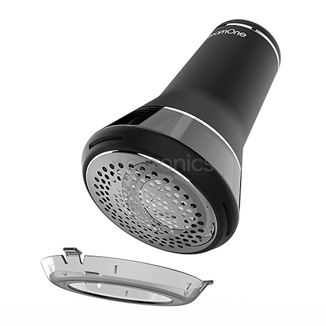 SteamOne, black - Rechargeable lint razor