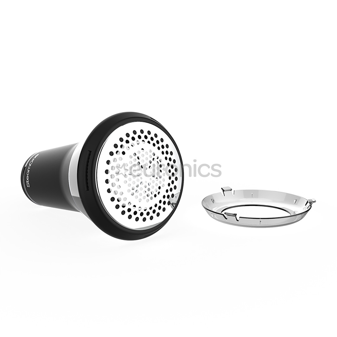 SteamOne, black - Rechargeable lint razor