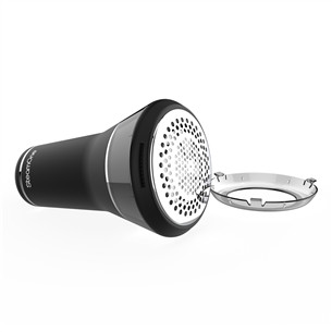 SteamOne, black - Rechargeable lint razor