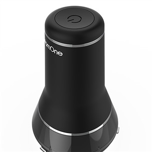 SteamOne, black - Rechargeable lint razor