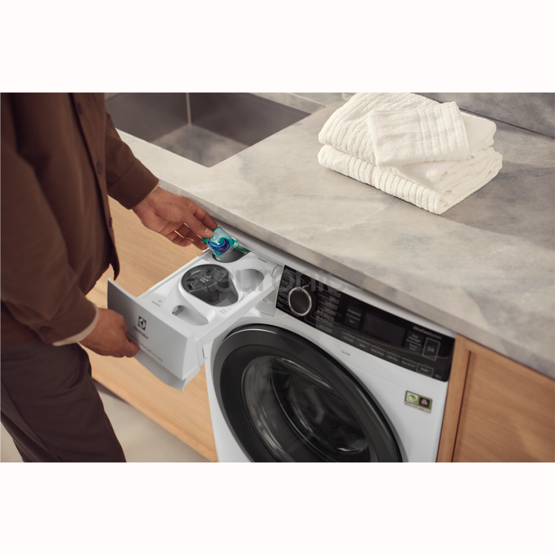 Electrolux 700-seeria SteamCare, 9 kg, sügavus 63.1 cm, 1600 p/min - Eestlaetav pesumasin