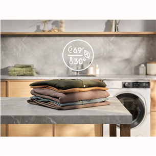 Electrolux 700-seeria SteamCare, 9 kg, sügavus 63.1 cm, 1600 p/min - Eestlaetav pesumasin