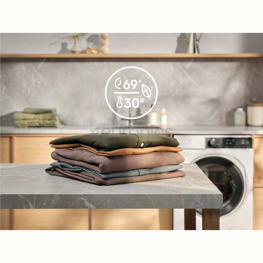 Electrolux 700-seeria SteamCare, 9 kg, sügavus 63.1 cm, 1600 p/min - Eestlaetav pesumasin