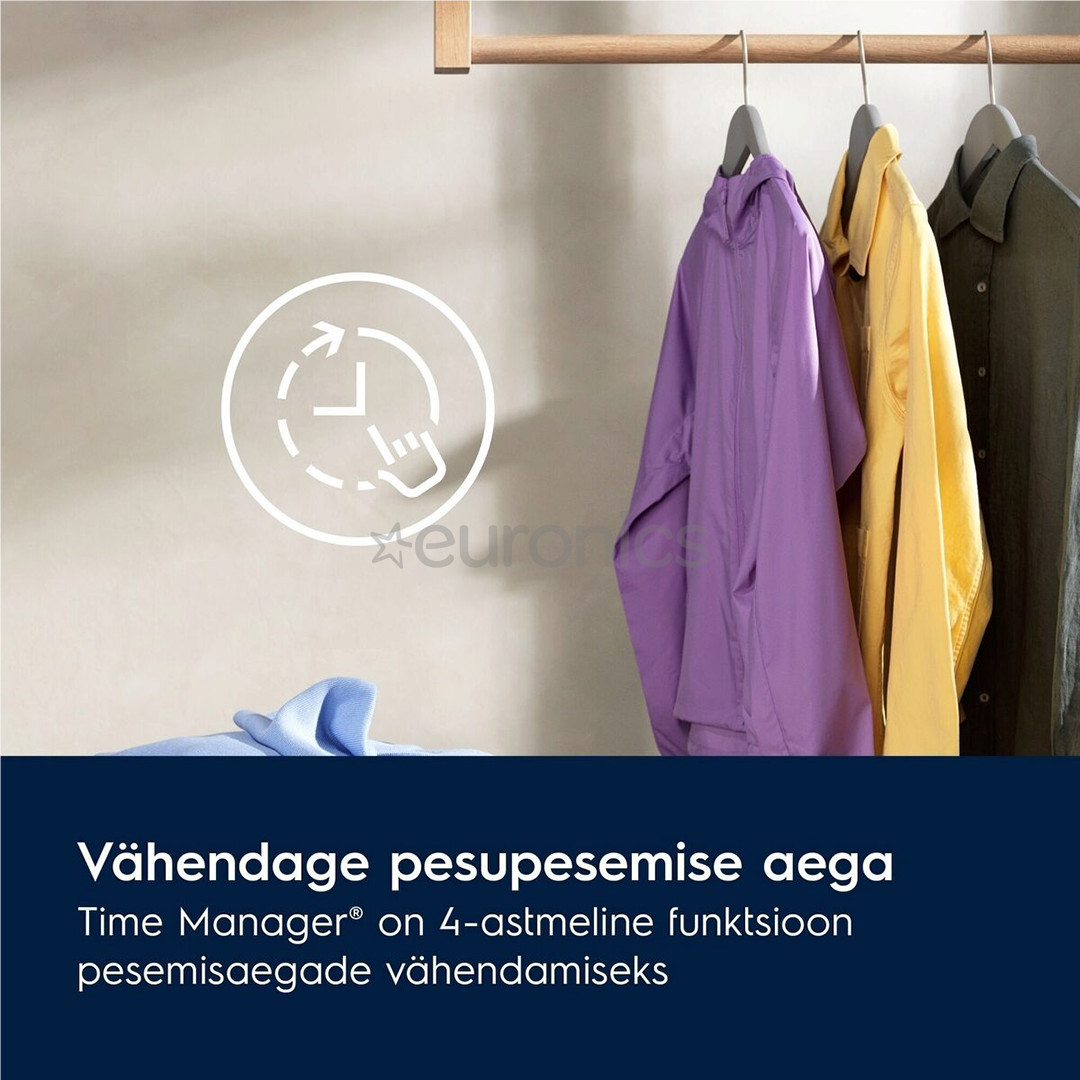 Electrolux 600-seeria SensiCare, 7 kg, sügavus 44.9 cm, 1400 p/min - Eestlaetav pesumasin