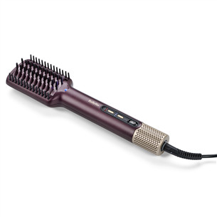 Babyliss Air Power Smooth, 900 Вт, фиолетовый/золотистый - Фен-щетка с выпрямителем AS6400E
