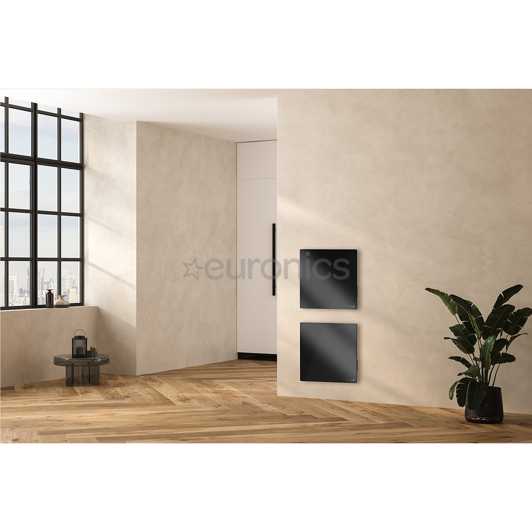 Aeno Premium Eco Smart Quadro, 500 W, black - Wall heater