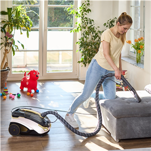 Thomas Amfibia Pro 4ALL, 1700 W, must/valge - Pesev tolmuimeja