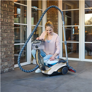 Thomas Amfibia Pro 4ALL, 1700 W, must/valge - Pesev tolmuimeja