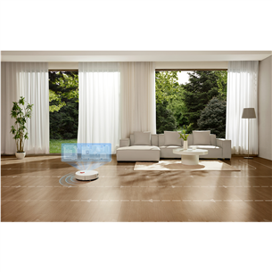 Xiaomi Vacuum H40, wet & dry, white - Robot vacuum cleaner