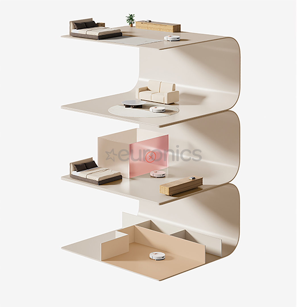 Xiaomi Vacuum H40, wet & dry, white - Robot vacuum cleaner