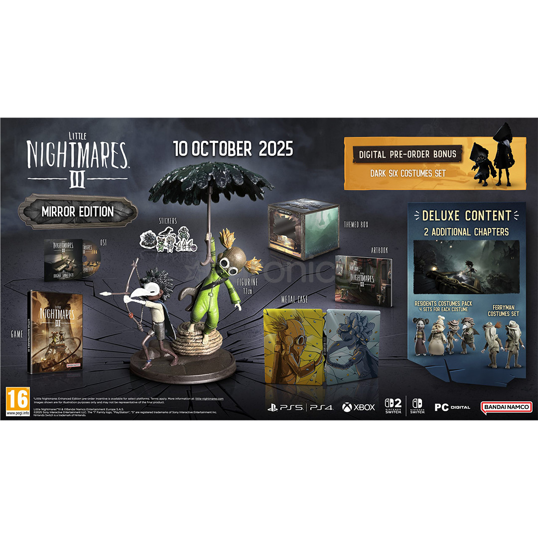 Little Nightmares III Mirror Edition, PlayStation 5 - Игра