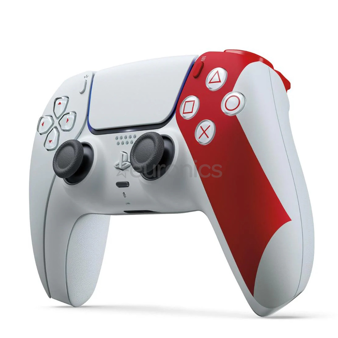 Sony DualSense God of War 20th Anniversary Limited Edition, PlayStation 5, белый/красный - Контроллер