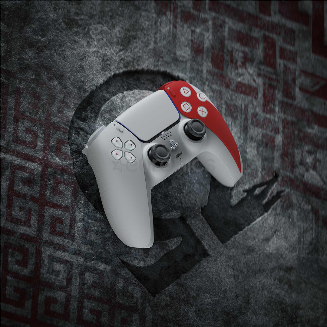Sony DualSense God of War 20th Anniversary Limited Edition, PlayStation 5, белый/красный - Контроллер