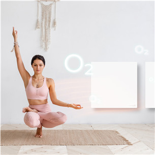 Aeno Premium Eco Smart Quadro, 500 W, valge - Kütteseade seinale