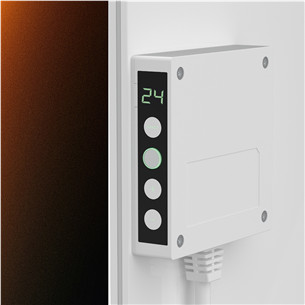 Aeno Premium Eco Smart Quadro, 500 W, valge - Kütteseade seinale