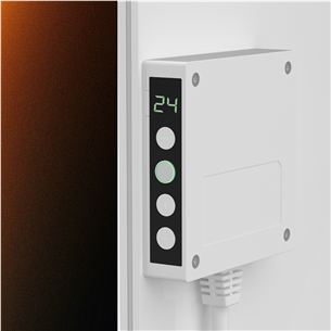 Aeno Premium Eco Smart Quadro, 500 W, white - Wall heater