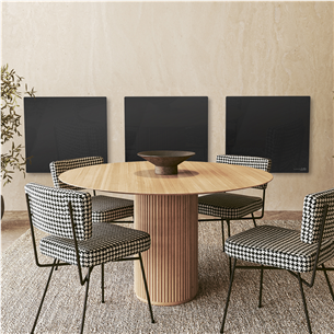 Aeno Premium Eco Smart Quadro, 500 W, black - Wall heater