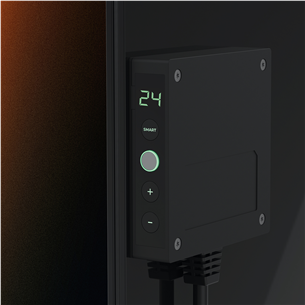 Aeno Premium Eco Smart Quadro, 500 W, black - Wall heater