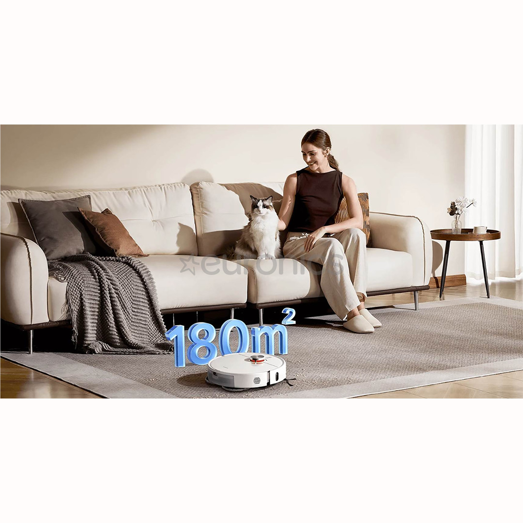 Xiaomi Vacuum S40 Pro, сухая и влажная уборка, белый - Робот-пылесос
