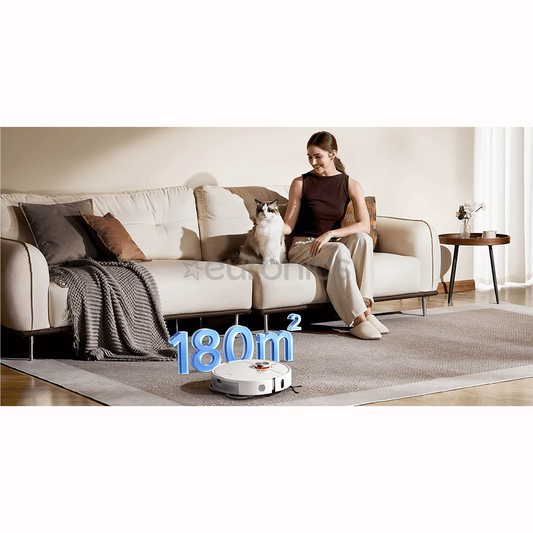 Xiaomi Vacuum S40 Pro, сухая и влажная уборка, белый - Робот-пылесос