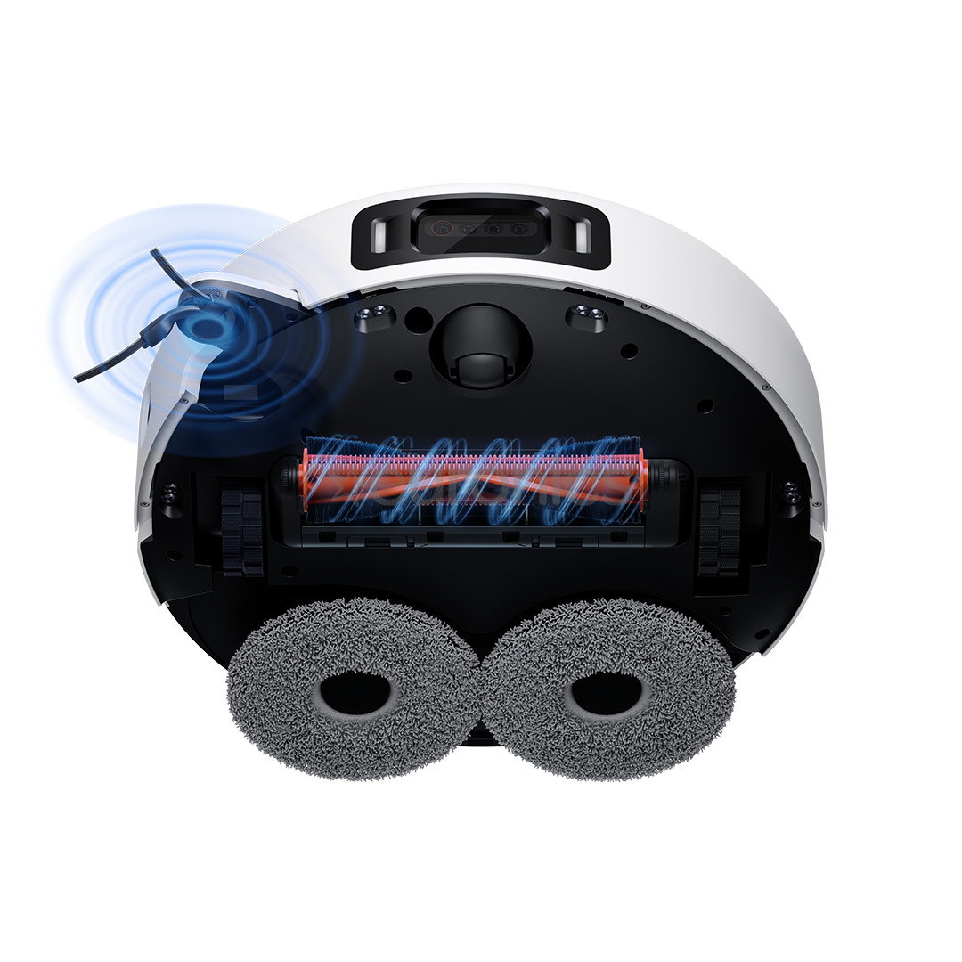 Xiaomi Vacuum 5 Pro, сухая и влажная уборка, белый - Робот-пылесос