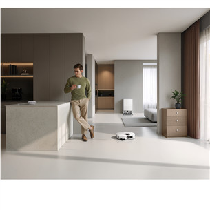 Xiaomi Vacuum 5 Pro, сухая и влажная уборка, белый - Робот-пылесос