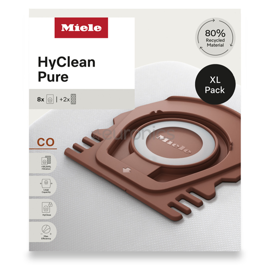 Miele CO XL HyClean Pure, Guard M1, 8 tk - Tolmukotid