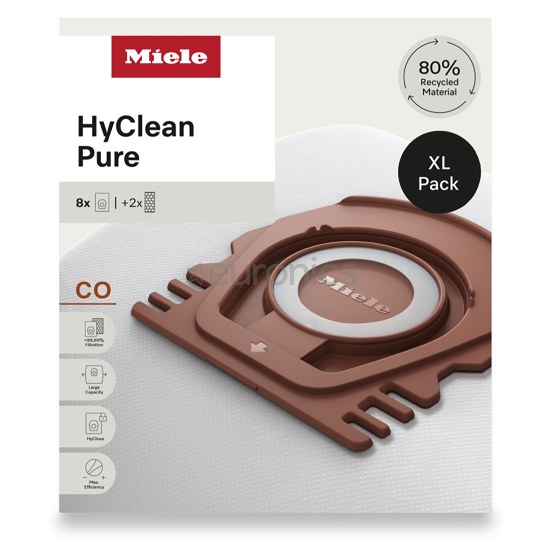 Miele CO XL HyClean Pure, Guard M1, 8 tk - Tolmukotid