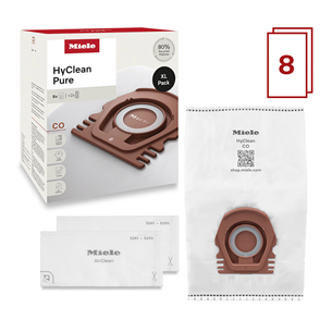 Miele CO XL HyClean Pure, Guard M1, 8 tk - Tolmukotid