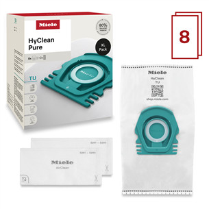 Miele TU XL HyClean Pure, Guard L1 & Guard S1, 8 pcs - Dust bags
