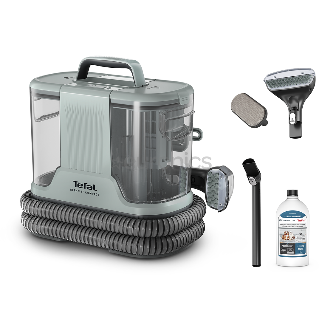 Tefal Clean It Compact, roheline - Tekstiilipesur